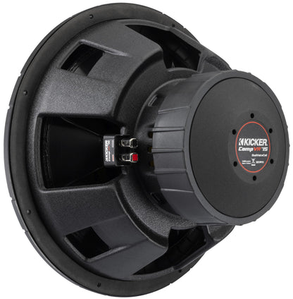Kicker CompVR 52CVR152 15" Subwoofer, dual voice coil, 2Ω, 500W RMS