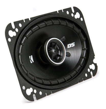 Kicker DSC460 4x6-Inch (100x160mm) Coaxial Speakers, 4-Ohm (Pair)