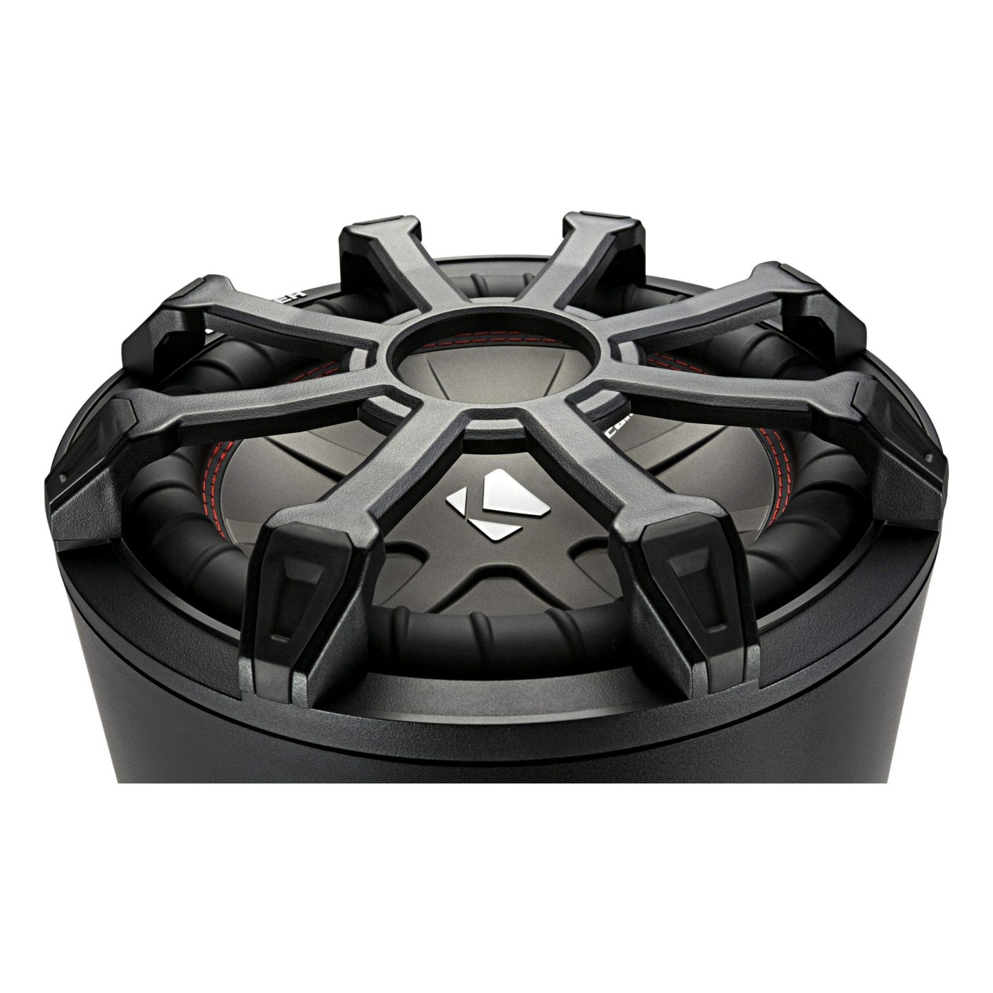 Kicker 46CWTB104 TB10 10-inch Loaded Weather-Proof Subwoofer Enclosure w/Passive Radiator - 4-Ohm, 400 Watt