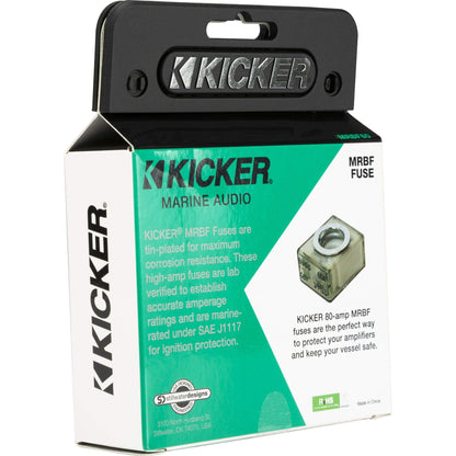 Kicker 47MRBF80 ABYC Compliant 80 Amp Marine Fuse