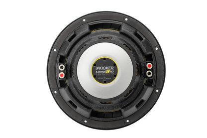 Kicker 50TCWC102 CompC 10-inch Subwoofer in Thin Profile Enclosure, 2-Ohm