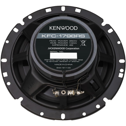 Kenwood KFC-1798RS 6-3/4" 2-Way Car Speakers 330W Peak Power (Pair)