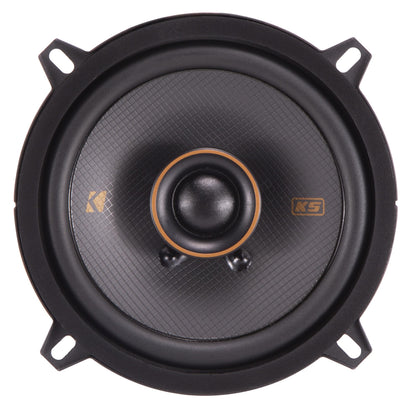 Kicker KS Series 51KSC504 5.25-inch Coaxial Speakers, 4 Ω, Pair