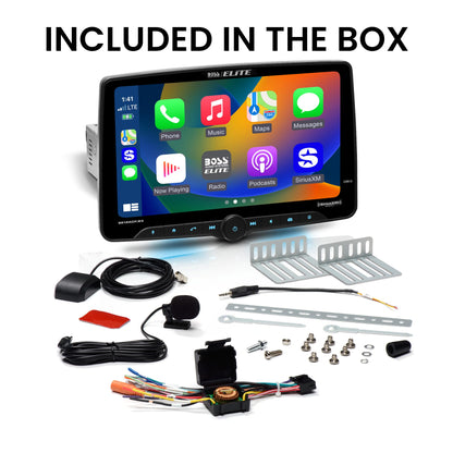 BOSS Elite BE12ACP.WX Single DIN Car Stereo Wireless Apple CarPlay