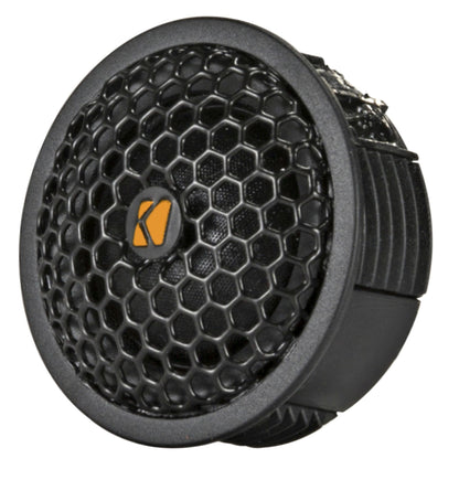 Kicker 51KST2504 1" (25mm) Tweeters, Includes X-Overs and Swivel Mount (Pair)