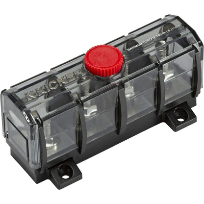 Kicker 47KMFDB3 ABYC Compliant Fuse Holder and Distribution Block