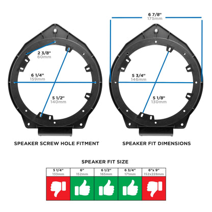 Metra Speaker Adapters – 82-3006