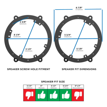 Metra Speaker Adapters – 82-9201