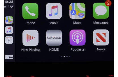 Kenwood eXcelon DNR1007XR 10.1" Wireless Apple CarPlay Android Auto Car Stereo + CMOS-740HDLP Backup Camera