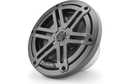 JL Audio M3-650X-S-Gm 6.5-inch Marine Coaxial Speakers, Gray Sport Grilles 93512