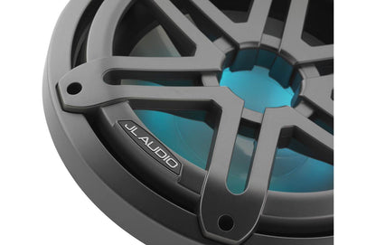 JL Audio M3-10IB-S-Gm-i-4 10-inch Marine RGB LED Subwoofer, Gray Sport Grille 93529