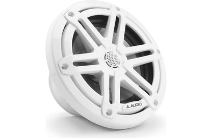 JL Audio M3-650X-S-Gw 6.5-inch Marine Coaxial Speakers, White Sport Grilles 93514