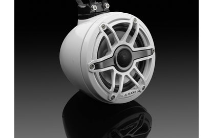 JL Audio M6-650VEX-Gw-S-GwGw 6.5-inch Tower Coaxial System, White Sport Grilles 93410