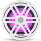 JL Audio M3-650X-S-Gw-i 6.5-inch RGB LED Marine Coaxial Speakers, White Sport Grilles 93515