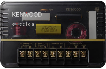 Kenwood eXcelon XR-1801P 7" Hi-Res Component Speakers w/ Glass Fiber Cones & Titanium Tweeters 120W