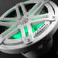 JL Audio M3-770X-S-Gw-i 7.7-inch Marine Coaxial Speakers, White Sport Grilles, RGB LEDs 93523