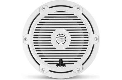 JL Audio M3-650X-C-Gw 6.5-inch Marine Coaxial Speakers, White Classic Grilles 93511