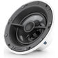 JL Audio M6-650X-L-GwSw-Single 6.5-inch Marine Coaxial Speaker, White Luxe Grille 93912