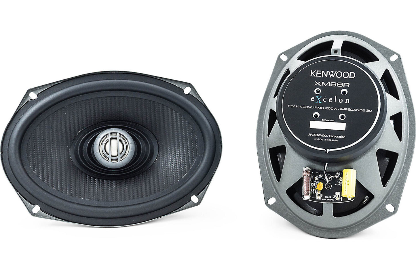 Kenwood eXcelon P-HD2R Rear Amplified Audio Package fits 2014+ Harley Davidson Motorcycles