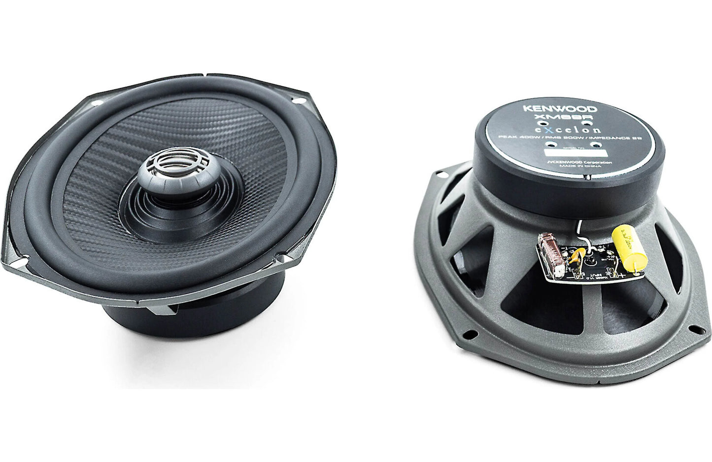 Kenwood eXcelon P-HD3FR Front + Rear Amplified Audio Package fits 2014+ Harley Davidson Motorcycles