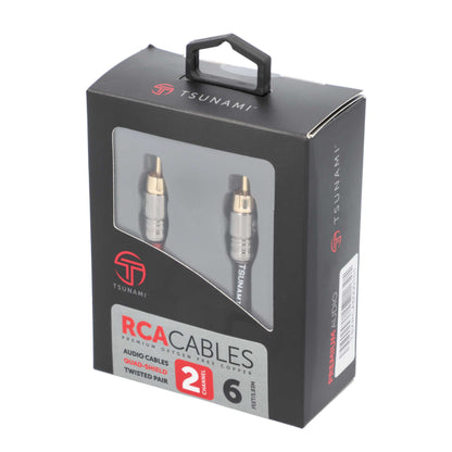 Metra TSX-RCA6 2-Channel 6 ft RCA Interconnect Cable