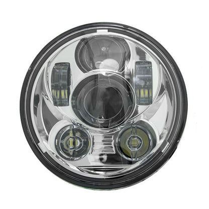 Metra BC-562S 5.6 Inch Silver LED Motorcycle Headlight