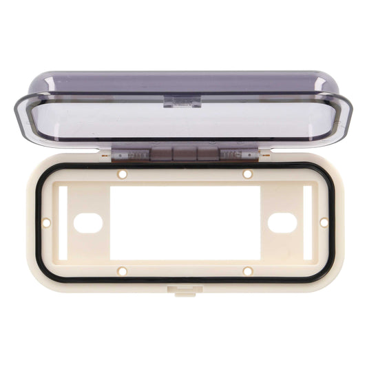Metra 99-9005 White Universal Marine Single-DIN Radio Cover