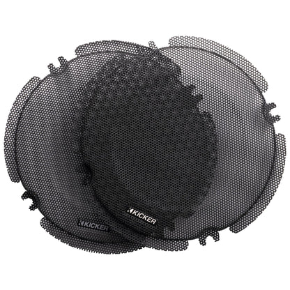 Kicker 50HDR982 5.75" Fairing Speaker Upgrade Kit Compatible with 1998-2013 Harley Davidson Road Glide