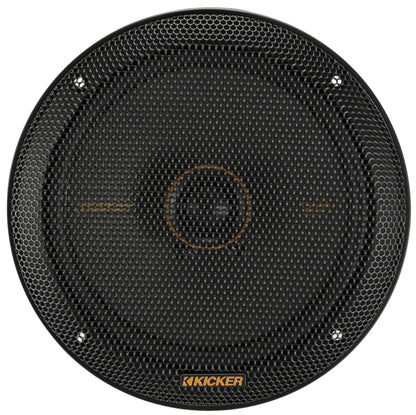Kicker 51KSC6704 Coaxial Speaker System, 2-Way Design, Pair, 6.75", Pair