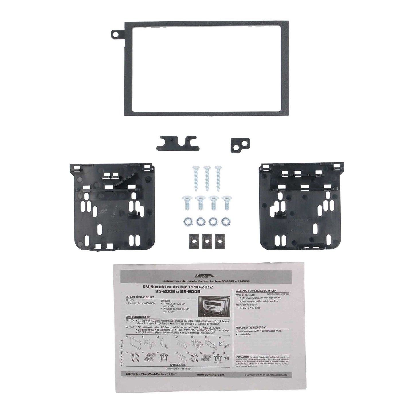 Metra 95-2009 Double-DIN GM Multi-Kit for 1990-2012 Vehicles