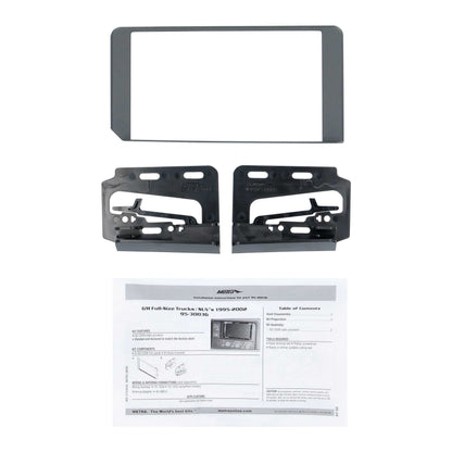 Metra 95-3003G Double-DIN Dash Kit for 1995-1999 GM Trucks