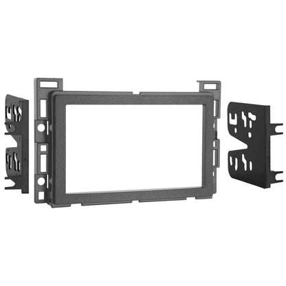 Metra 95-3302S Silver Double-DIN Dash Kit for Select GM Vehicles 2004-2012