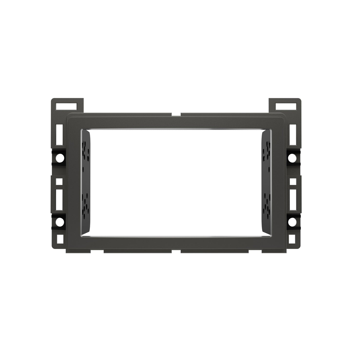 Metra 95-3302S Silver Double-DIN Dash Kit for Select GM Vehicles 2004-2012