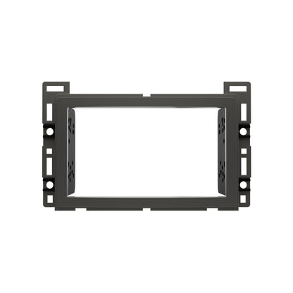 Metra 95-3302S Silver Double-DIN Dash Kit for Select GM Vehicles 2004-2012