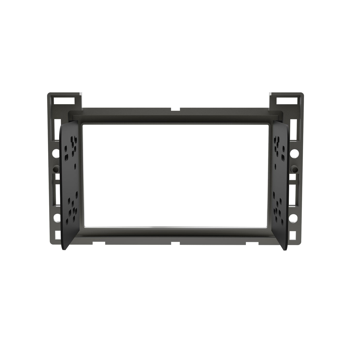Metra 95-3302S Silver Double-DIN Dash Kit for Select GM Vehicles 2004-2012