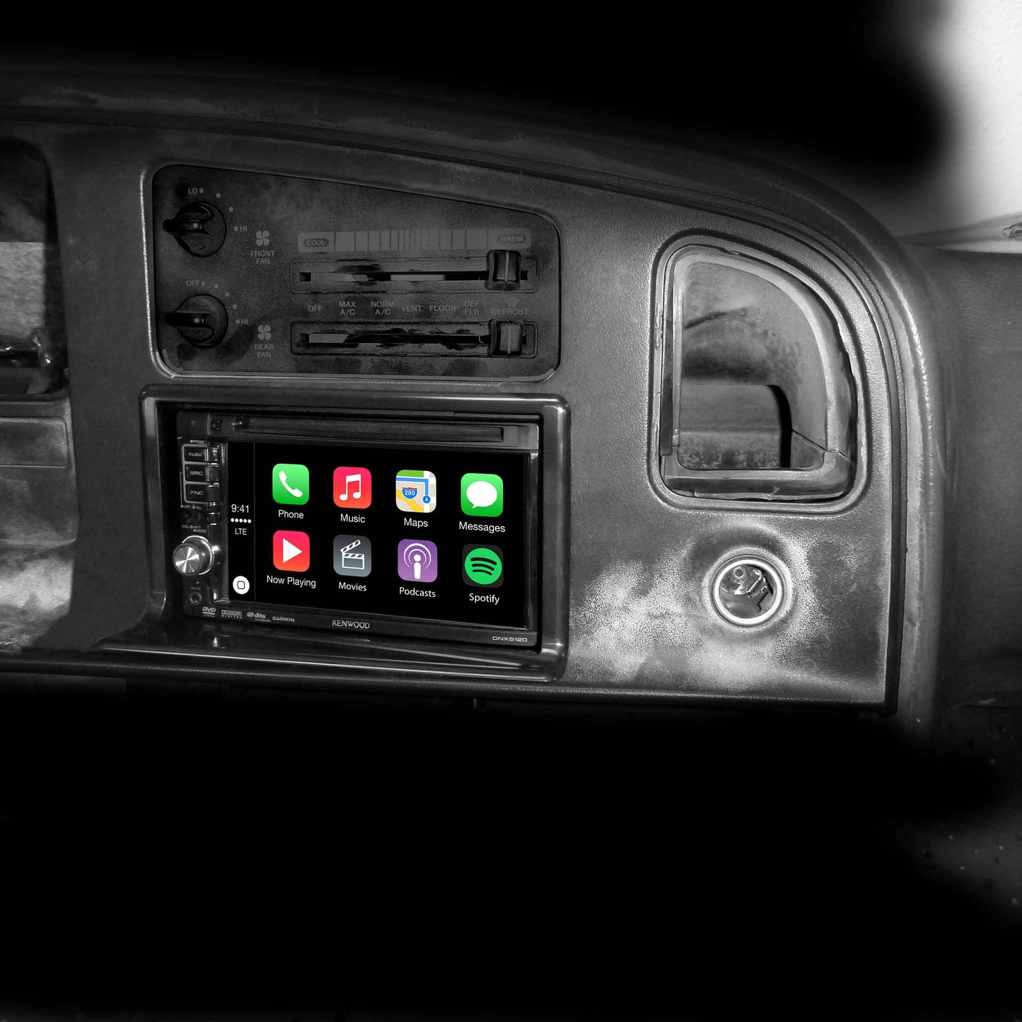 Metra 95-5704 Double DIN Dash Kit for Ford Econoline 1992-1996