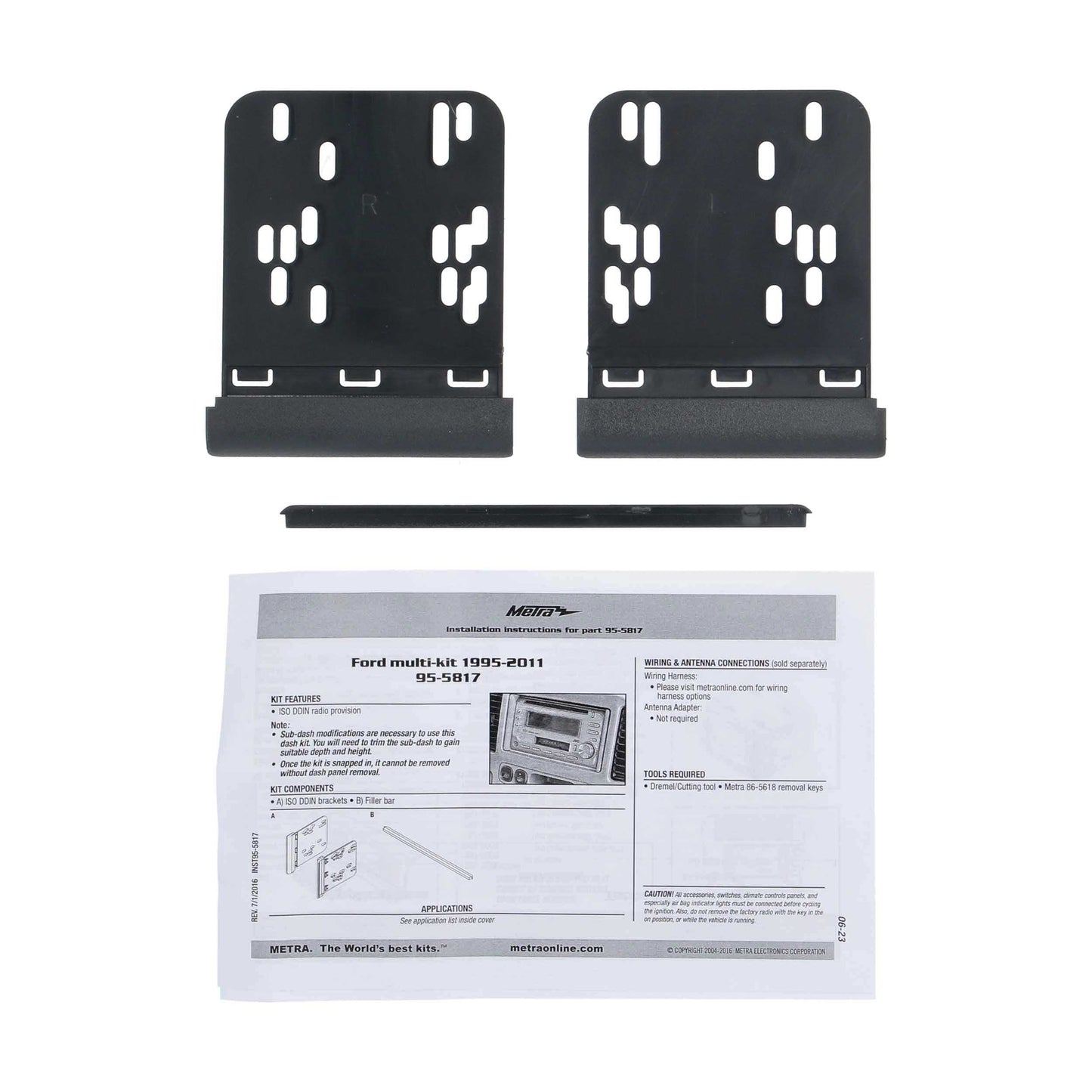 95-5817 METRA Multi-Kit Ford/Lincoln/Mercury/Mazda 1995-2011 Single/Double-DIN