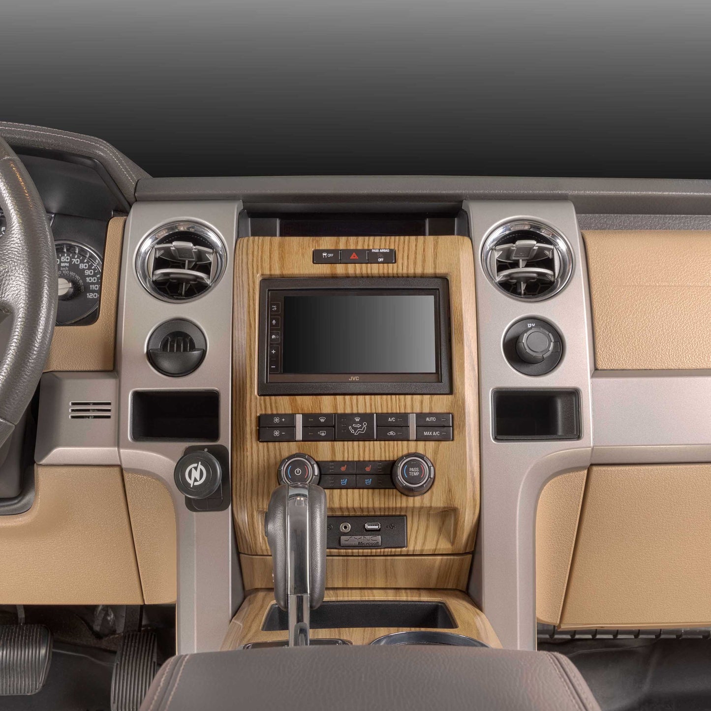 Metra 95-5820DW Double DIN Dash Kit for Ford F-150 Lariat