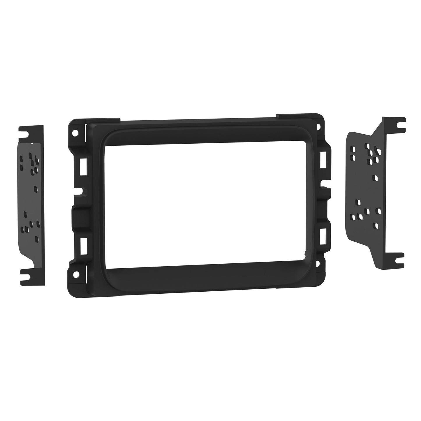 Metra 95-6518B Double-DIN Dash Kit for Chrysler Jeep Ram 2013-2024 Matte Black