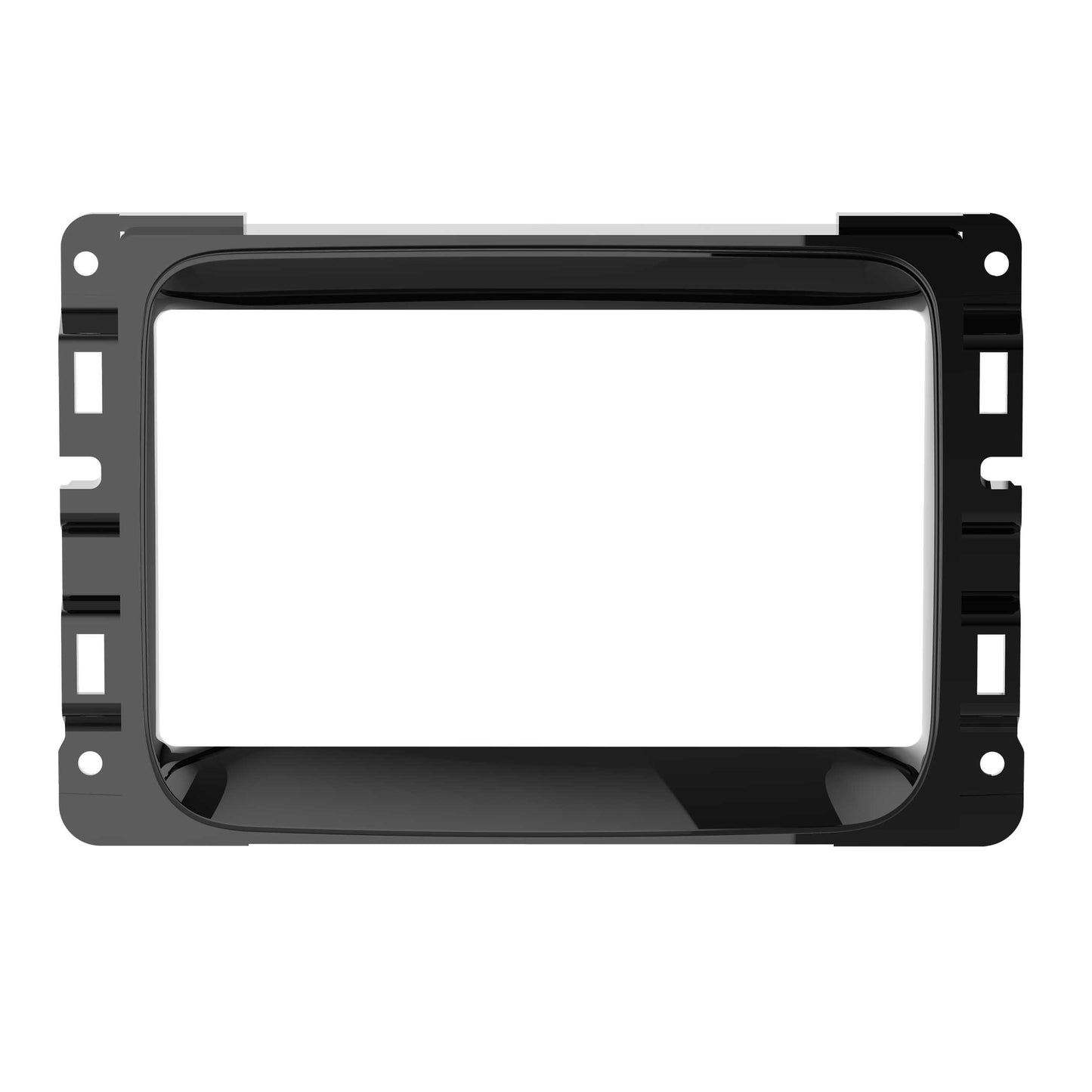 Metra 95-6518HG Double-DIN Dash Kit for Chrysler Jeep Ram 2013-2024 High Gloss Black