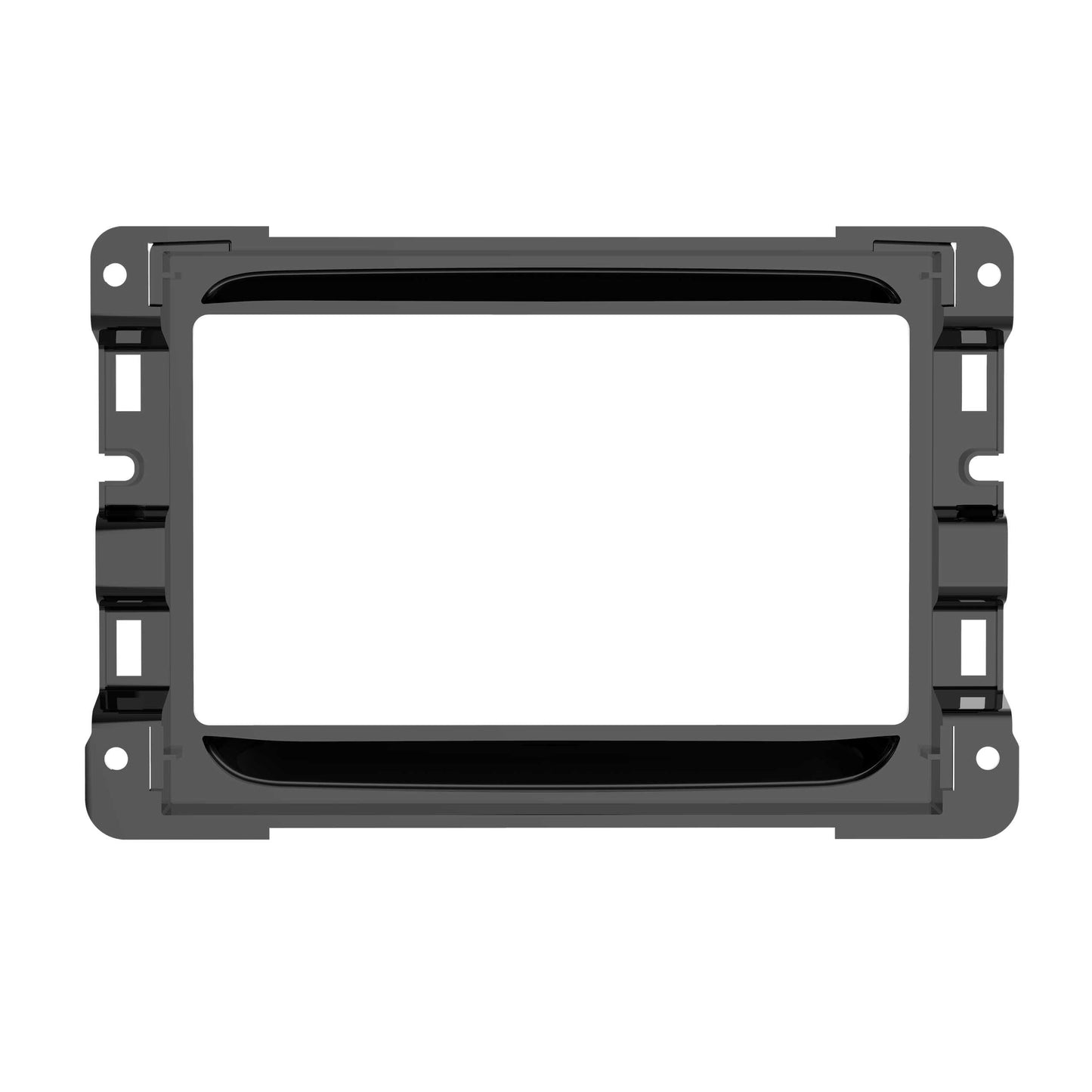 Metra 95-6518HG Double-DIN Dash Kit for Chrysler Jeep Ram 2013-2024 High Gloss Black
