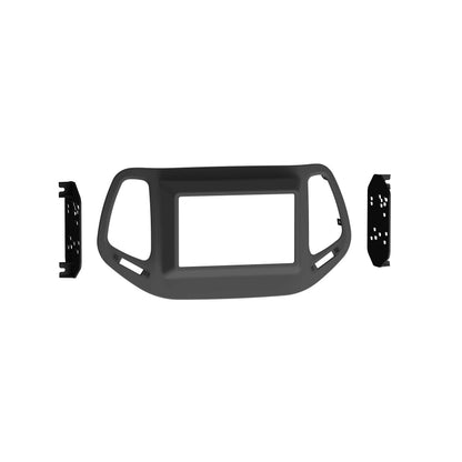 Metra 95-6545B Double-DIN Dash Kit for Jeep Compass 2017-2021