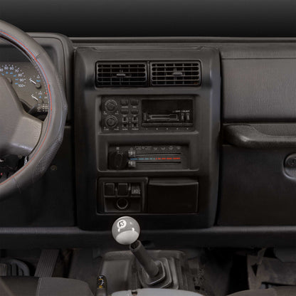 Metra 95-6549 Jeep Wrangler TJ 1997-2002 Double-DIN Dash Kit