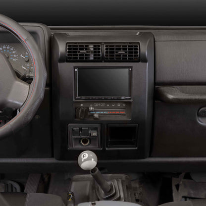 Metra 95-6549 Jeep Wrangler TJ 1997-2002 Double-DIN Dash Kit