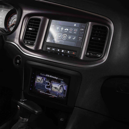 Metra 95-6552B TurboTouch Double-DIN Dash Kit for Dodge Charger 2015-2021