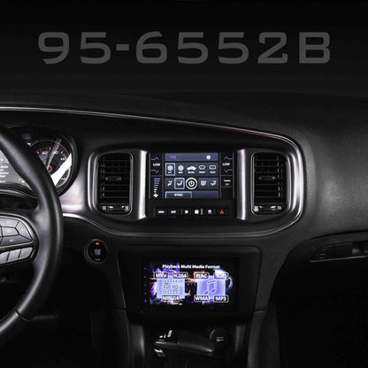 Metra 95-6552B TurboTouch Double-DIN Dash Kit for Dodge Charger 2015-2021
