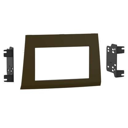 Metra 95-6556DK Double-DIN Dash Kit for Jeep Commander 2006-2007 Dark Khaki
