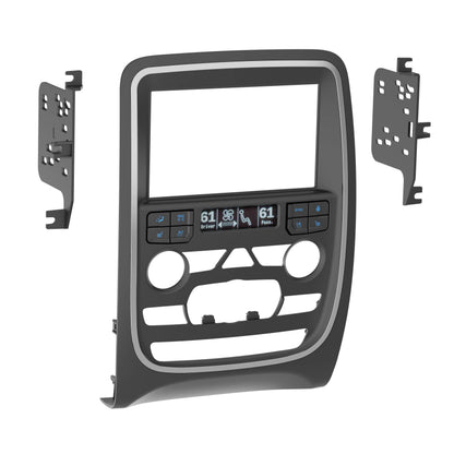 Metra 95-6559B TurboTactile Double-DIN Dash Kit for Dodge Durango 2014-2020 with factory 4-inch screen