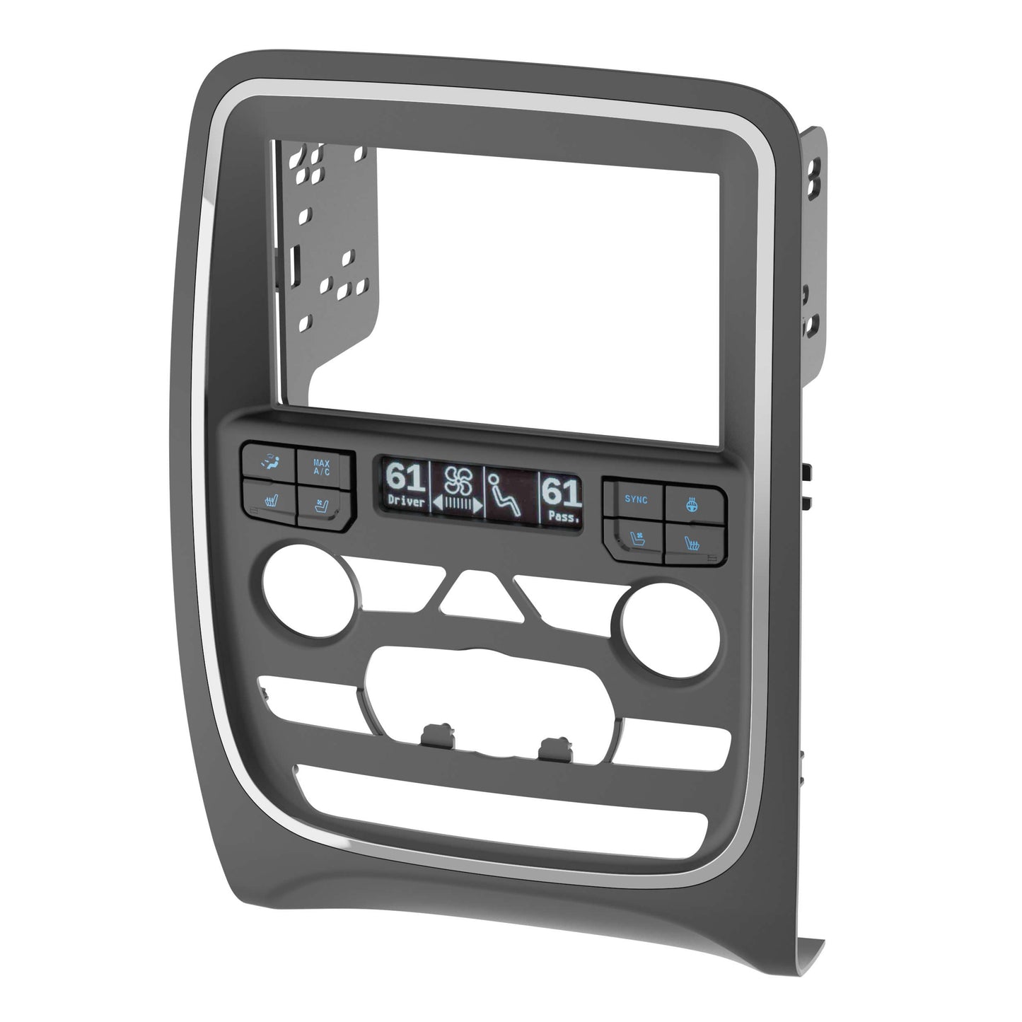 Metra 95-6559B TurboTactile Double-DIN Dash Kit for Dodge Durango 2014-2020 with factory 4-inch screen