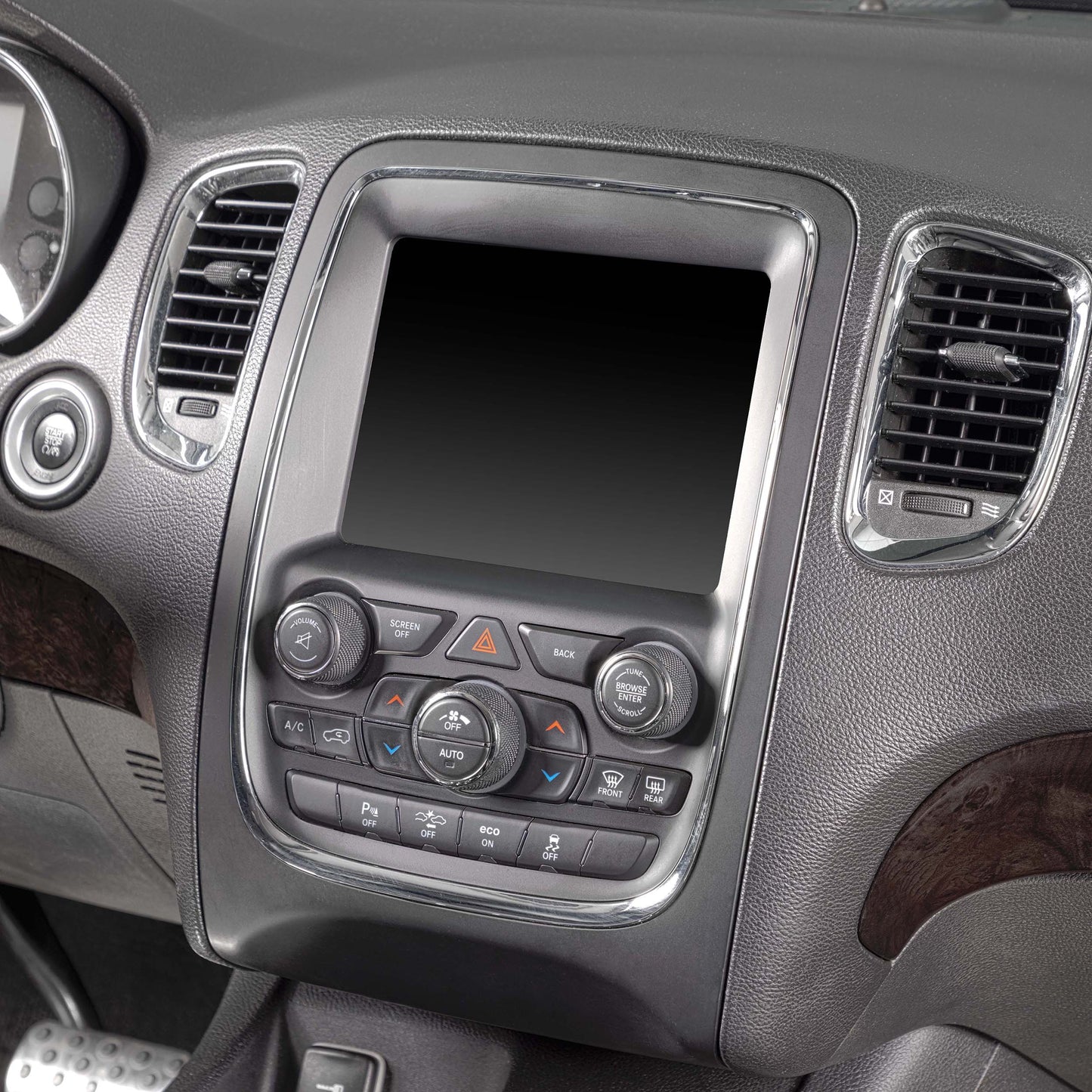 Metra 95-6560B TurboTactile Double-DIN Dash Kit for Dodge Durango 2014-2020 with factory 8-inch screen